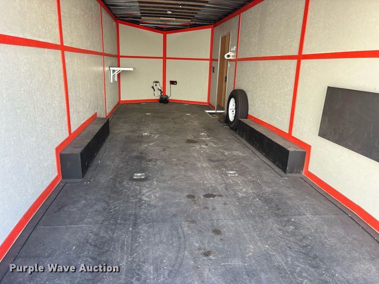 image for item DY0730 2021 LGS Trailers PSABC8.5X24TE3FF enclosed cargo trailer