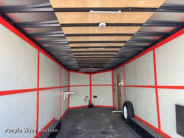 image for item DY0730 2021 LGS Trailers PSABC8.5X24TE3FF enclosed cargo trailer