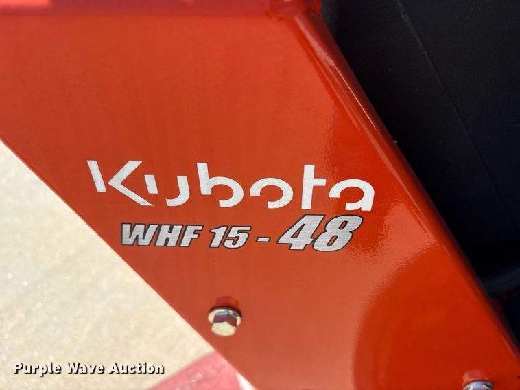 image for item DY0732 2023 Kubota WHF15-48-2 lawn mower