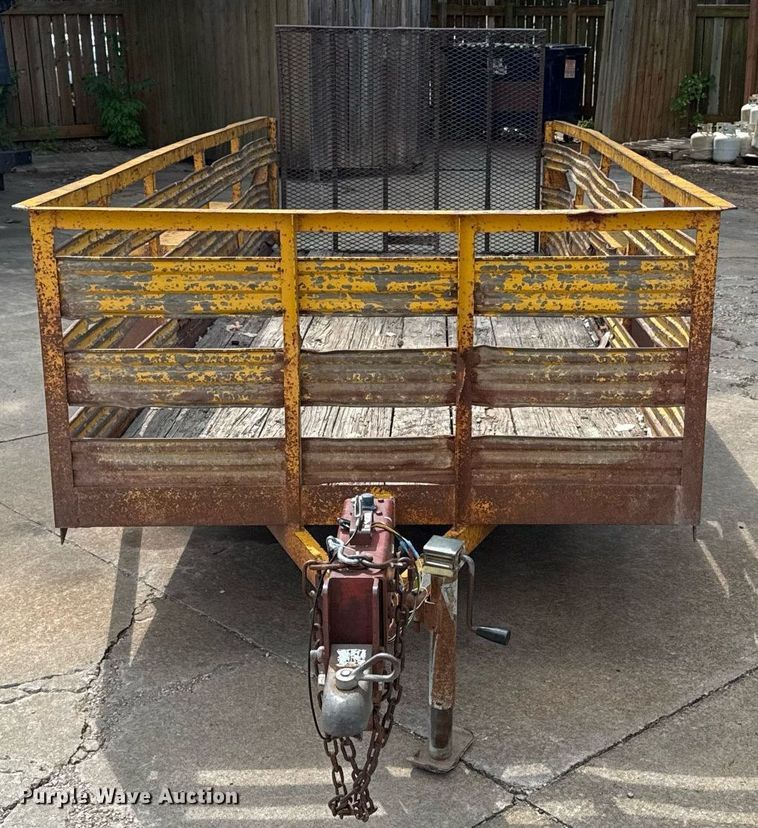 image for item DZ1484 2003 Redihaul RH14UT utility trailer