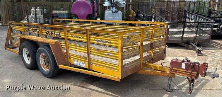 image for item DZ1484 2003 Redihaul RH14UT utility trailer