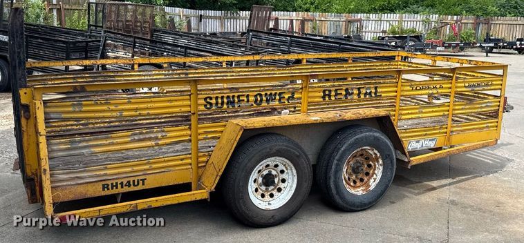 image for item DZ1484 2003 Redihaul RH14UT utility trailer