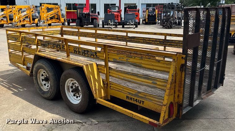 image for item DZ1484 2003 Redihaul RH14UT utility trailer