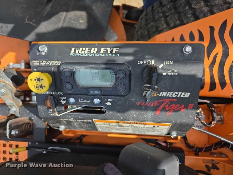 image for item DZ6001 Scag Turf Tiger ZTR lawn mower