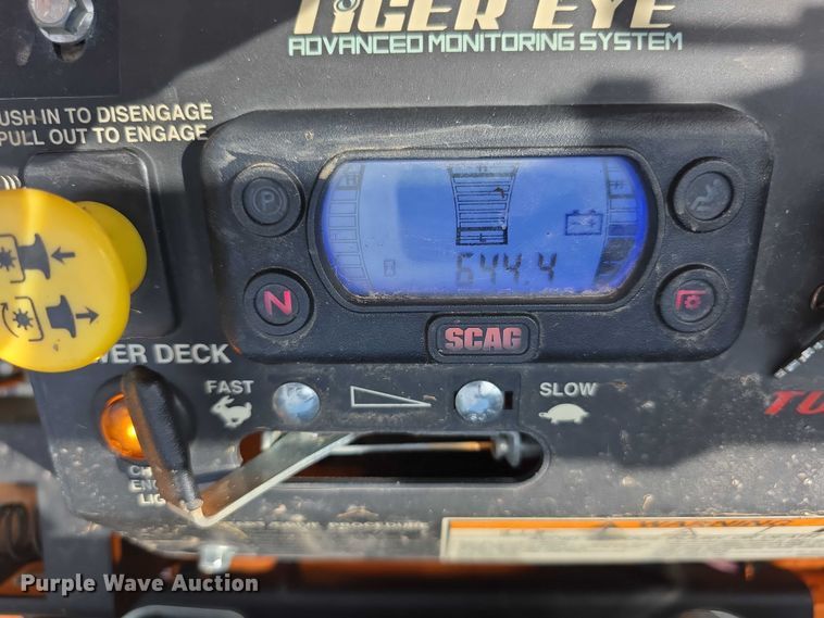 image for item DZ6001 Scag Turf Tiger ZTR lawn mower