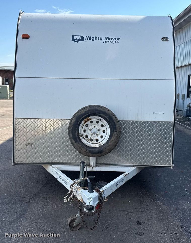 image for item DZ8676 2001 MightyMover Trailers enclosed cargo trailer