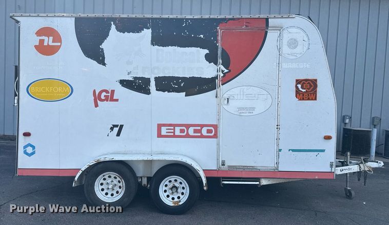 image for item DZ8676 2001 MightyMover Trailers enclosed cargo trailer