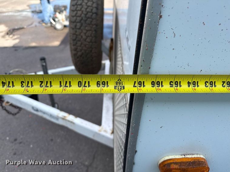 image for item DZ8676 2001 MightyMover Trailers enclosed cargo trailer