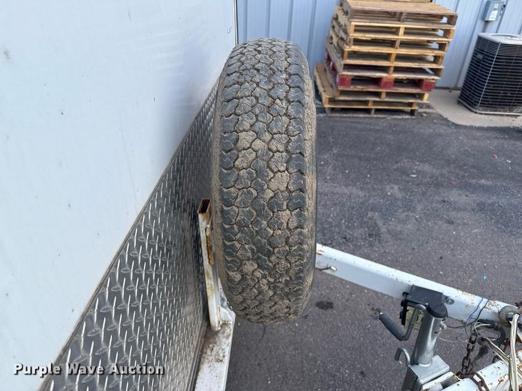 image for item DZ8676 2001 MightyMover Trailers enclosed cargo trailer