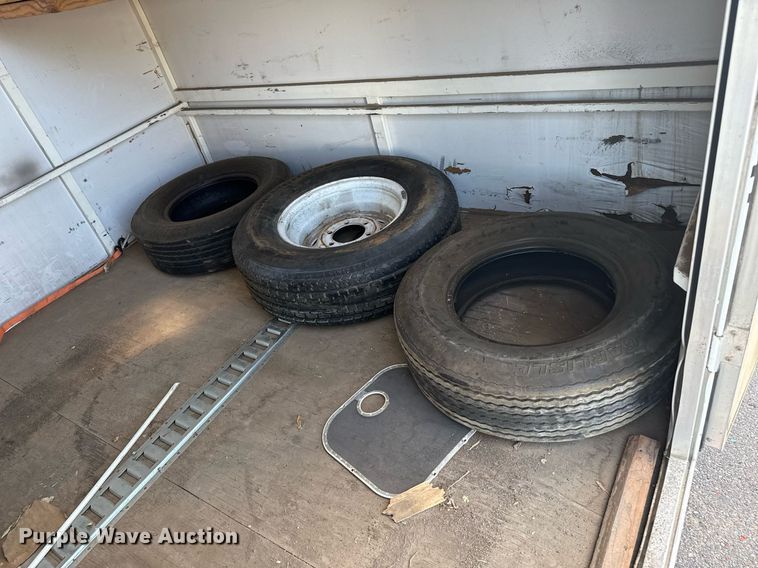 image for item DZ8676 2001 MightyMover Trailers enclosed cargo trailer