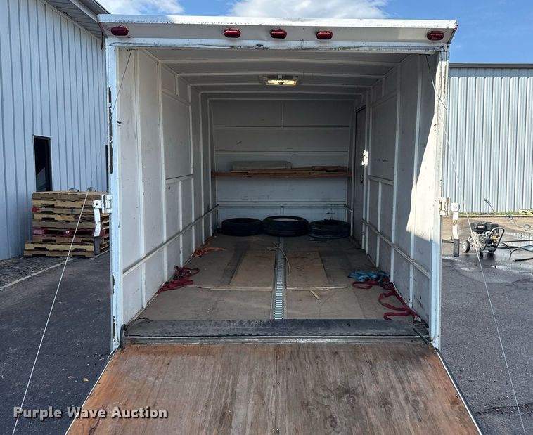 image for item DZ8676 2001 MightyMover Trailers enclosed cargo trailer