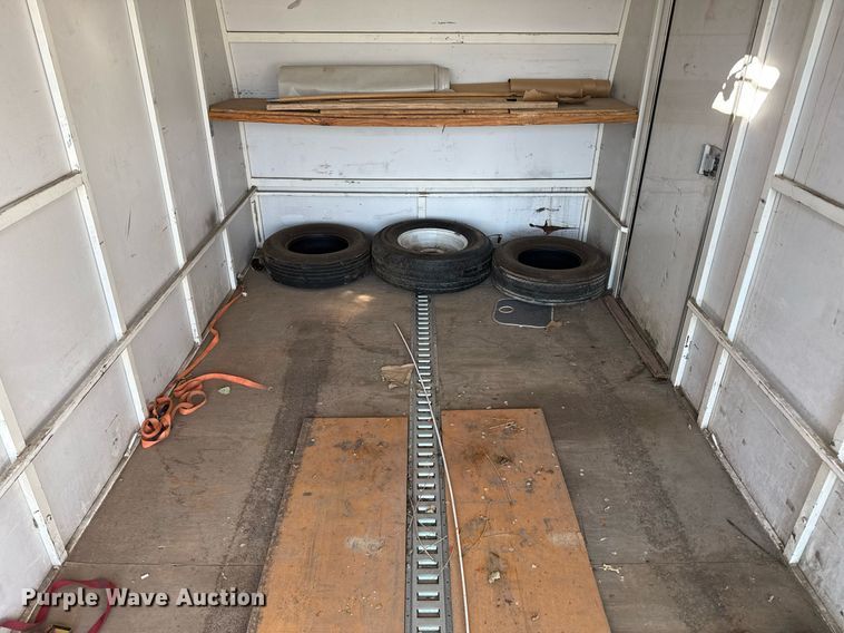 image for item DZ8676 2001 MightyMover Trailers enclosed cargo trailer