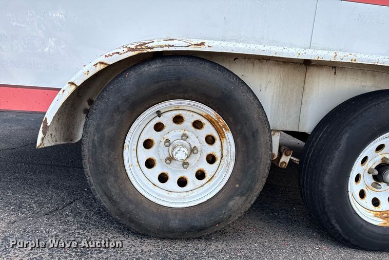 image for item DZ8676 2001 MightyMover Trailers enclosed cargo trailer