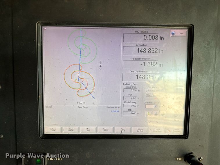 image for item DZ8721 C&G Aviator DxD CNC plasma cutting table