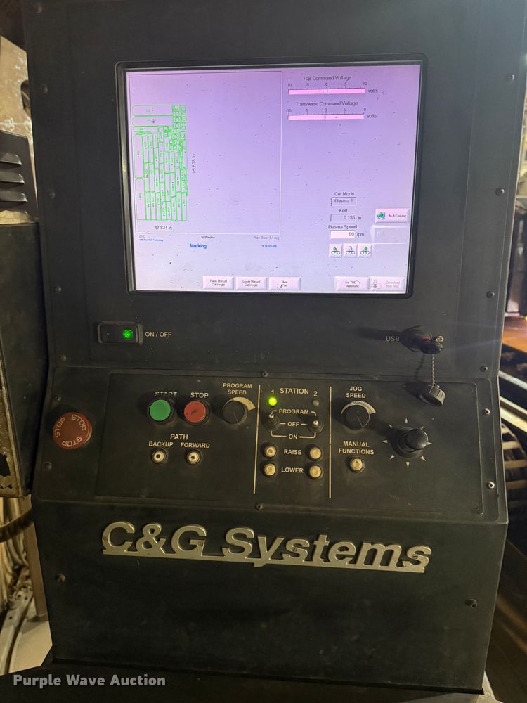 image for item DZ8721 C&G Aviator DxD CNC plasma cutting table