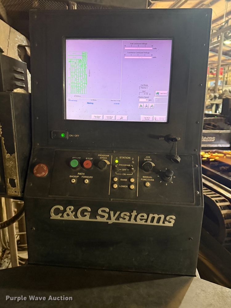 image for item DZ8721 C&G Aviator DxD CNC plasma cutting table