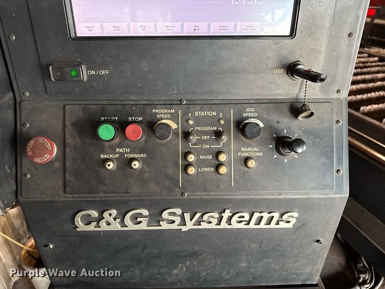 image for item DZ8721 C&G Aviator DxD CNC plasma cutting table