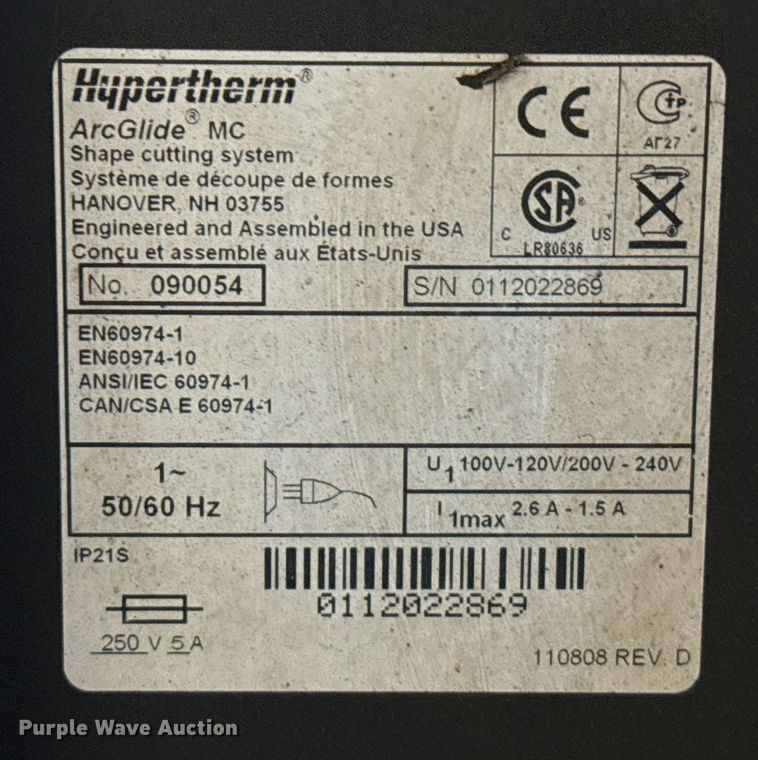 image for item DZ8721 C&G Aviator DxD CNC plasma cutting table