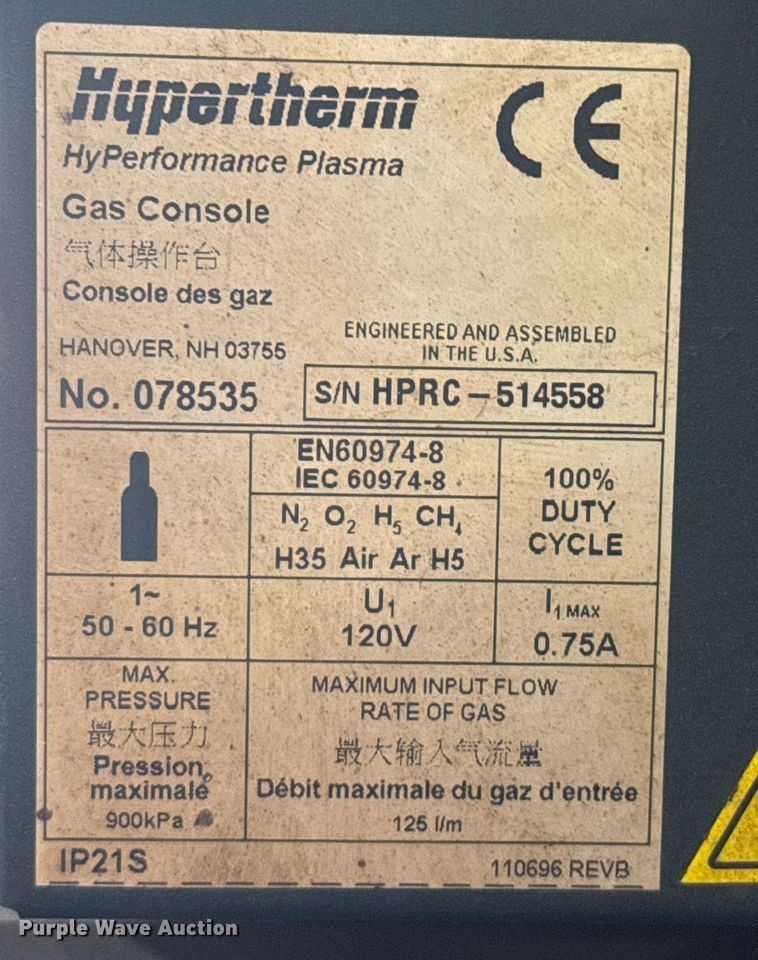 image for item DZ8721 C&G Aviator DxD CNC plasma cutting table