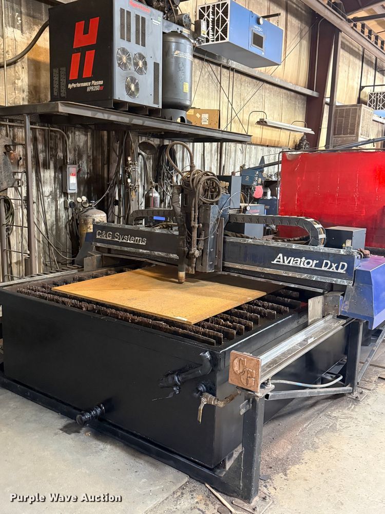 image for item DZ8721 C&G Aviator DxD CNC plasma cutting table