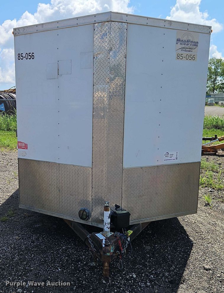 image for item EB8166 2016 MTPA  ProStar Windbreaker enclosed cargo trailer