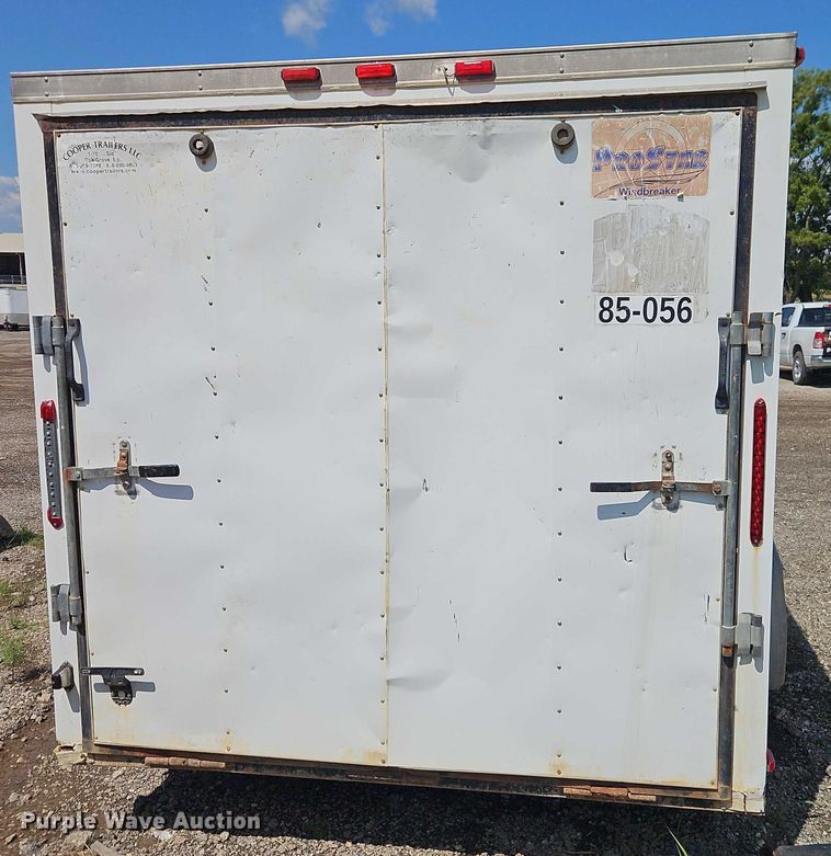 image for item EB8166 2016 MTPA  ProStar Windbreaker enclosed cargo trailer