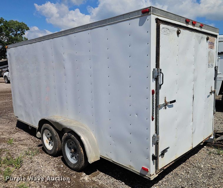 image for item EB8166 2016 MTPA  ProStar Windbreaker enclosed cargo trailer