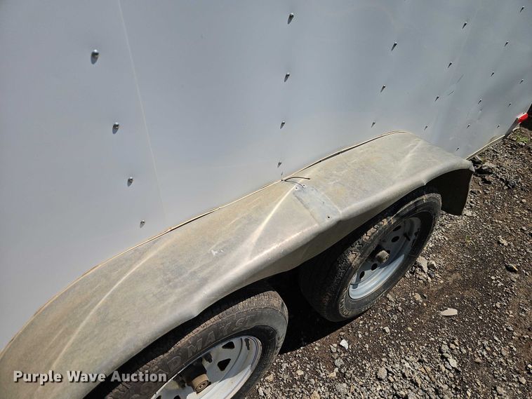 image for item EB8166 2016 MTPA  ProStar Windbreaker enclosed cargo trailer