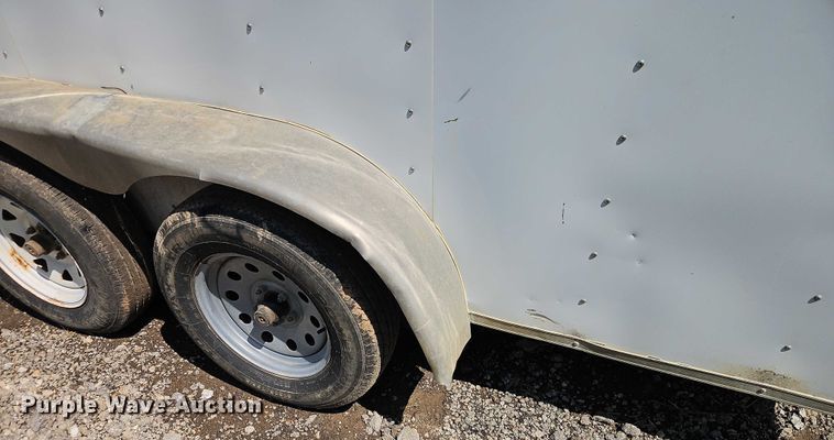 image for item EB8166 2016 MTPA  ProStar Windbreaker enclosed cargo trailer