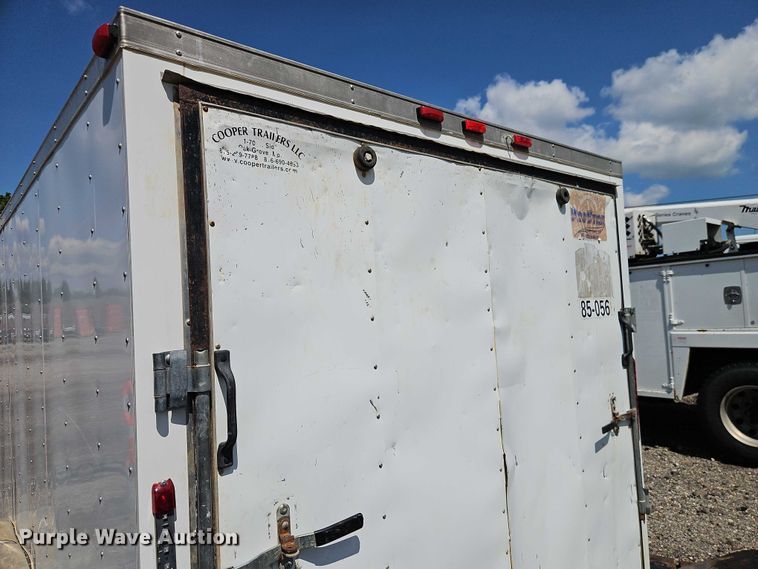 image for item EB8166 2016 MTPA  ProStar Windbreaker enclosed cargo trailer