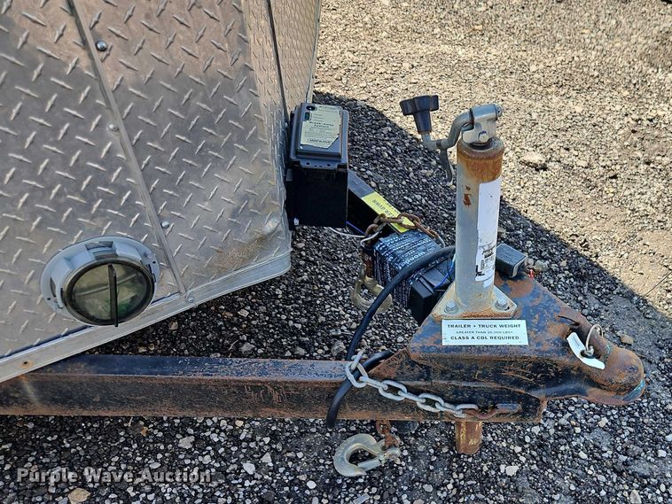 image for item EB8166 2016 MTPA  ProStar Windbreaker enclosed cargo trailer