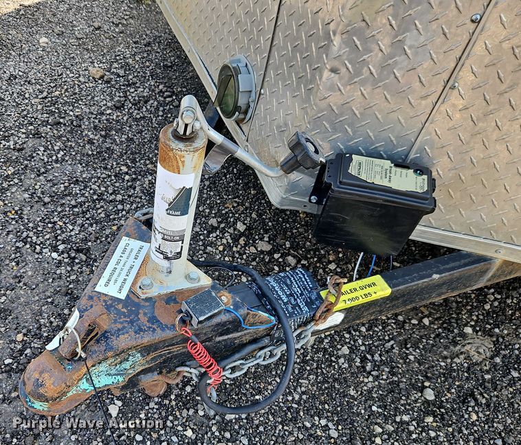 image for item EB8166 2016 MTPA  ProStar Windbreaker enclosed cargo trailer