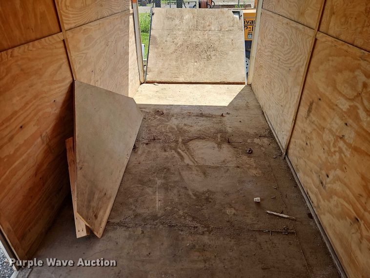 image for item EB8166 2016 MTPA  ProStar Windbreaker enclosed cargo trailer