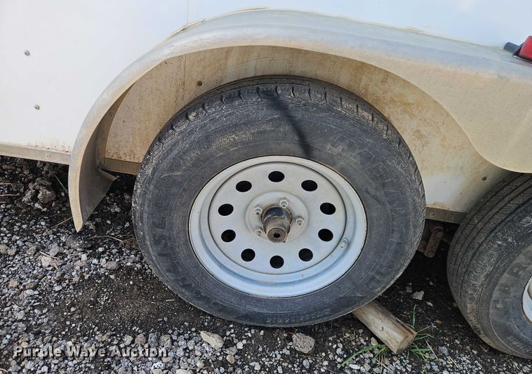 image for item EB8166 2016 MTPA  ProStar Windbreaker enclosed cargo trailer