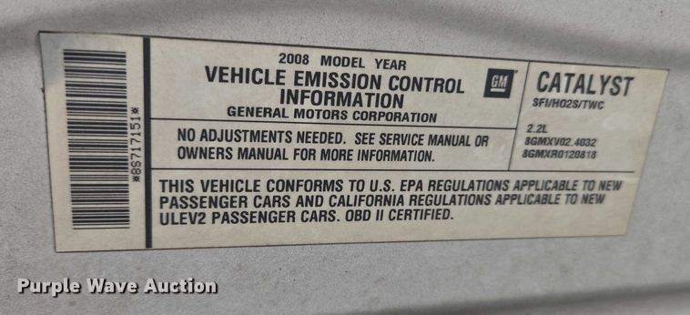 image for item EC4293 2008 Chevrolet HHR 