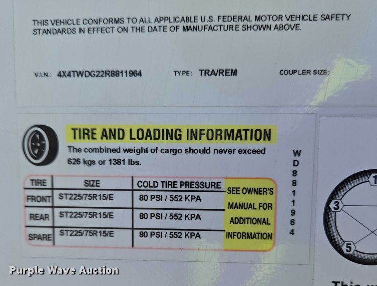 image for item EC4301 2024 Forest River Wildwood camper