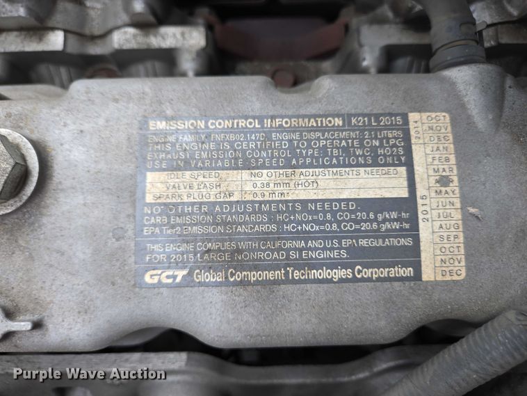 image for item EC4308 2015 UniCarriers CFS40 forklift