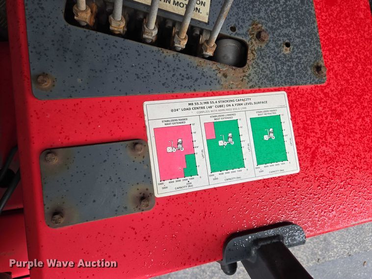 image for item EC4309 2015 Moffett M8 55.4 forklift
