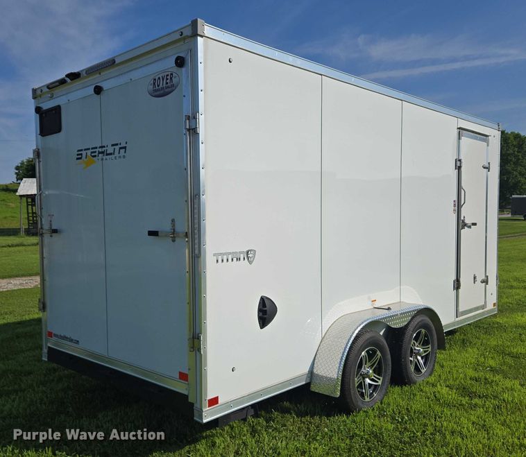 image for item EC4320 2025 Stealth Enterprises STT716TA2 enclosed cargo trailer