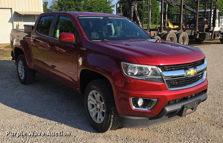 image for item ED2063 2016 Chevrolet Colorado Crew Cab pickup truck