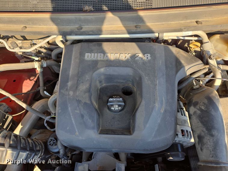 image for item ED2063 2016 Chevrolet Colorado Crew Cab pickup truck