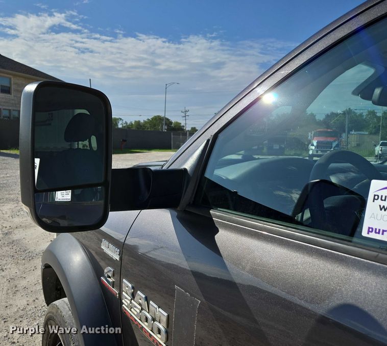 image for item ED2138 2016 Dodge Ram 5500 Crew Cab flatbed truck