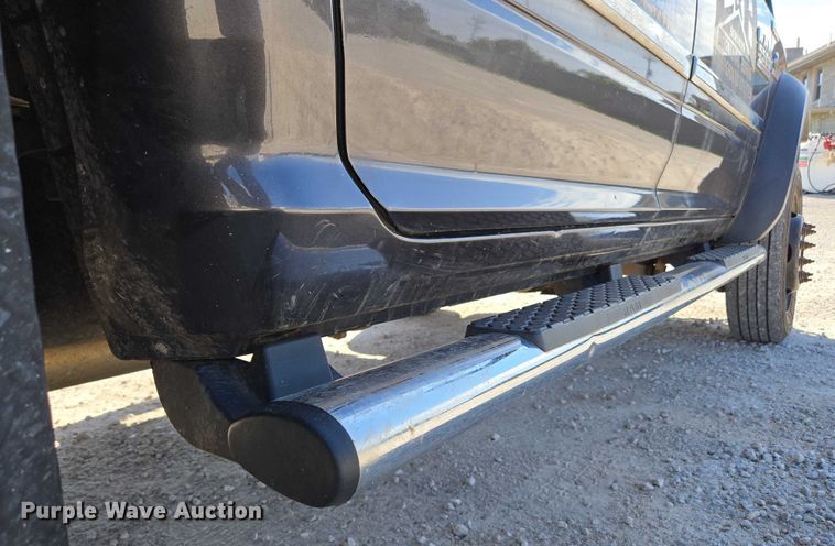 image for item ED2138 2016 Dodge Ram 5500 Crew Cab flatbed truck