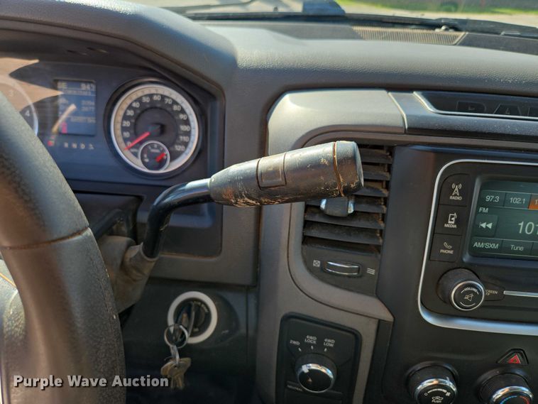 image for item ED2138 2016 Dodge Ram 5500 Crew Cab flatbed truck