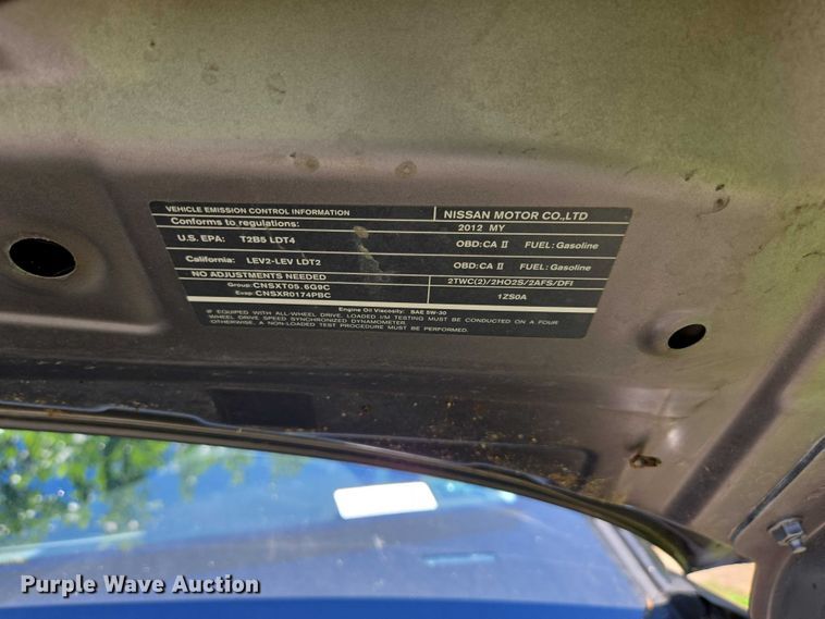 image for item ED2149 2012 Infiniti QX56 SUV