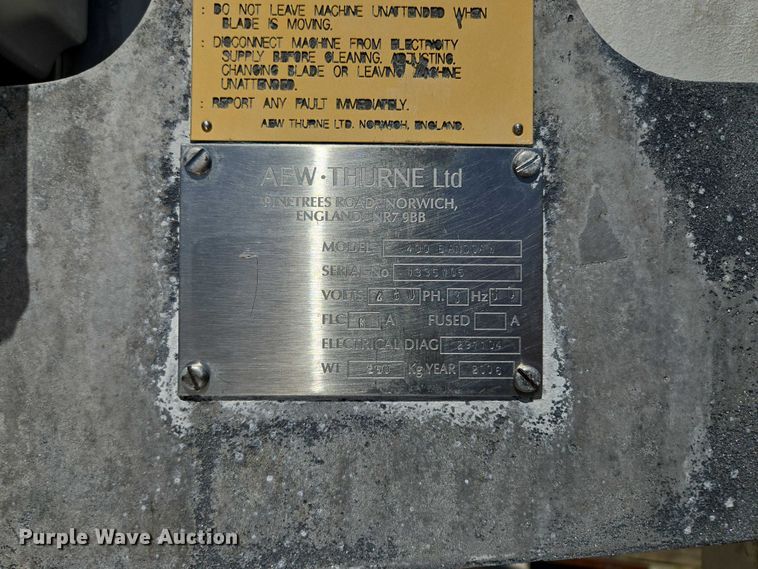 image for item EF1694 (2) A.E.W bandsaws