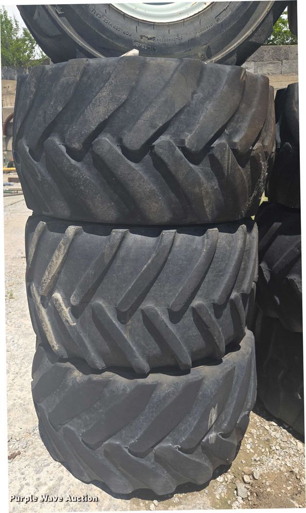 image for item EF1706 (8) 13x15.50-15 tires and wheels