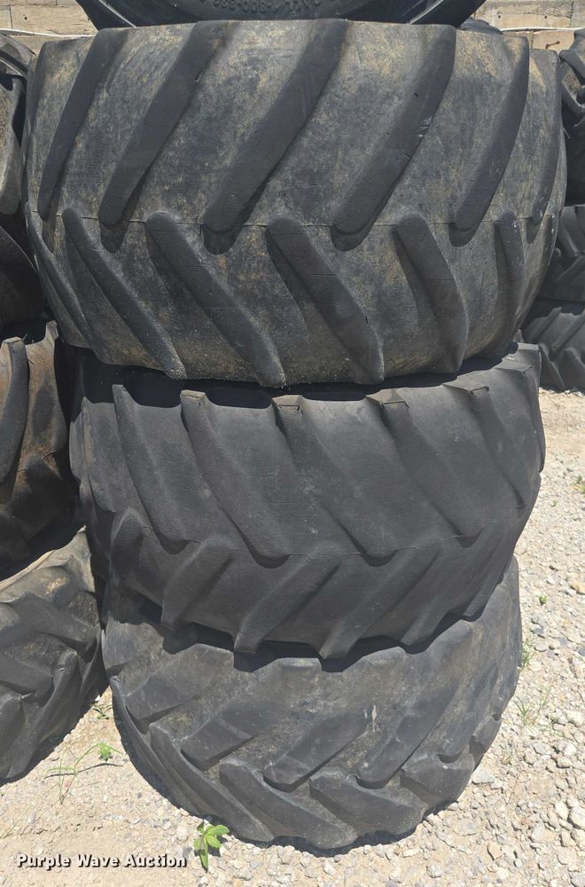 image for item EF1707 (8) 13x15.50-15 tires and wheels