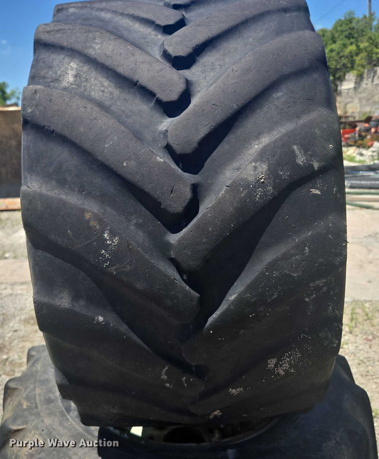 image for item EF1707 (8) 13x15.50-15 tires and wheels