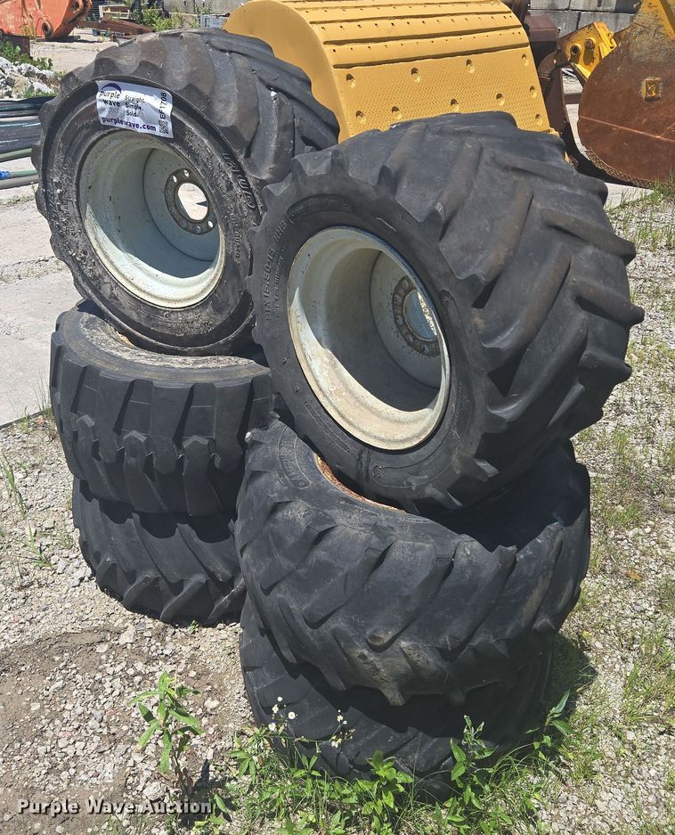 image for item EF1708 (6) 13x15.50-15 tires and wheels